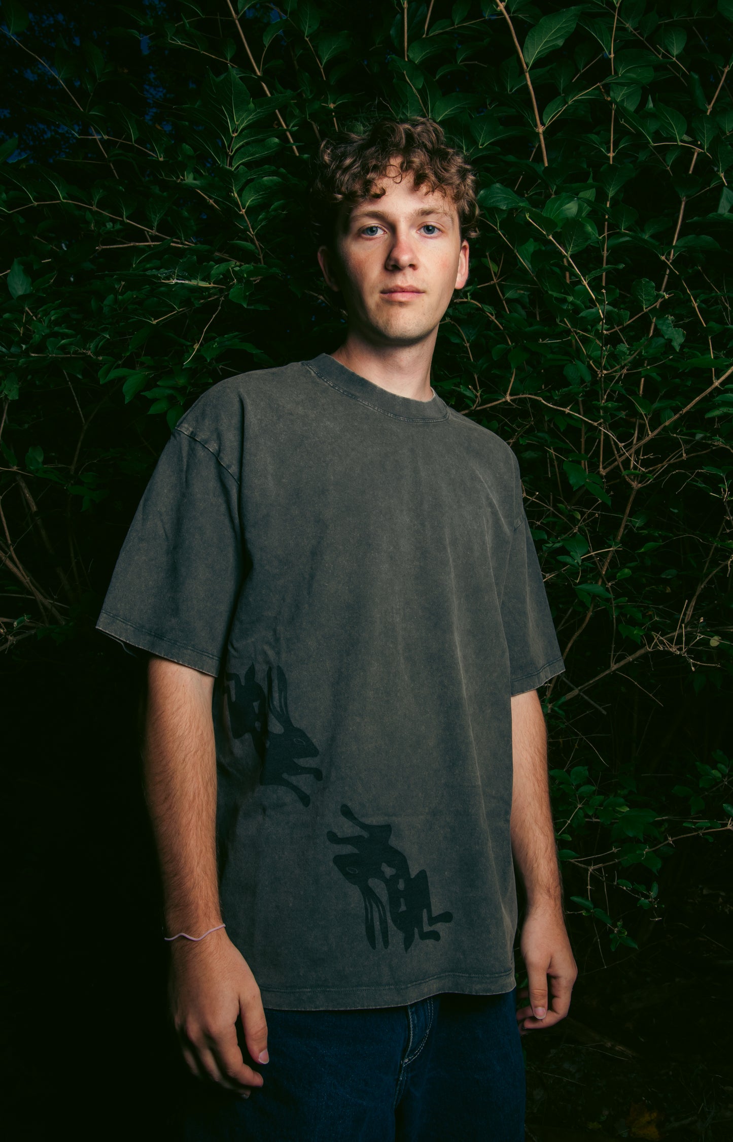 Nocturnal Hare Oversized Tee